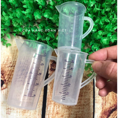 [MỚI] Ca Đong - Bộ 3 Ca Đong Pha Chế 50 ml, 100ml, 250ml. Chuyên phục vụ Sp Gia dụng, Khuôn làm bánh, Dụng cụ học Sinh,