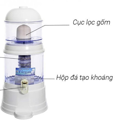 Nấm sứ lọc nước Korea Ceramic (Trắng)