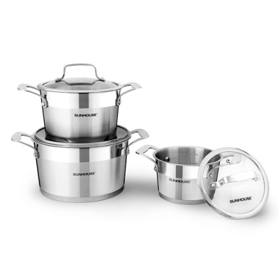 Bộ Nồi Inox 5 Đáy Sunhouse SH779