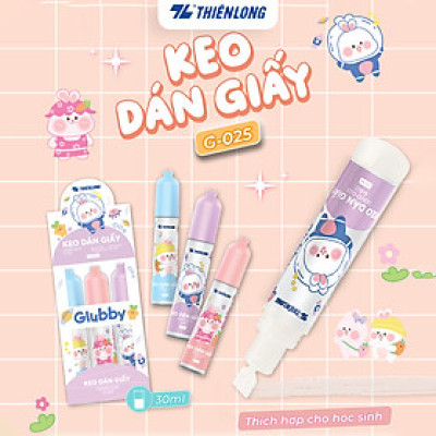 Keo dán giấy - Glubby Liquid Glue Thiên Long G-025