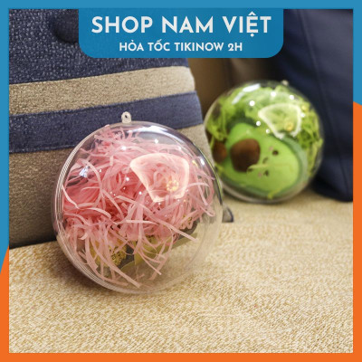 Quả Cầu Nhựa Trong Suốt Trang Trí Tiệc Cưới, Giáng Sinh