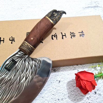 DAO BẾP - DAO THÁI CẮT HOA VĂN KHÂU ĐỒNG MÃ DT159 NTVN topcomshop vn