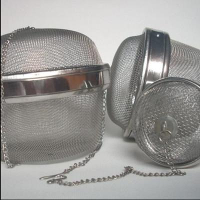 Hàng Cao Cấp Dụng cụ lọc trà ,gia vị, thảo quả inox 304 KT 11x9,5cm