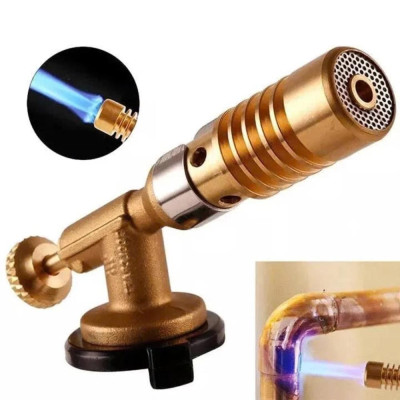 Đầu Khò Gas Mini Kapusi - Đồng Nguyên Khối, Có Vòng Chỉnh Oxy, Siêu Tiện Dụng