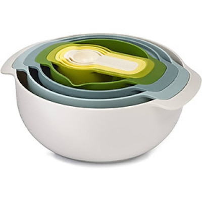 Set âu, rổ, đong Joseph Joseph 40085 Nest 9 Plus Hàng chính hãng