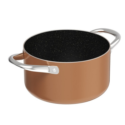 Bộ Nồi Chảo Chống Dính Đáy Từ Sunhouse SHG8081MB - Hàng Chính Hãng