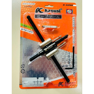 BỘ DỤNG CỤ KHOÉT LỖ THẠCH CAO KAPUSI K-6282 (30–200MM) – CHUYÊN DỤNG, LINH HOẠT, DỄ SỬ DỤNG