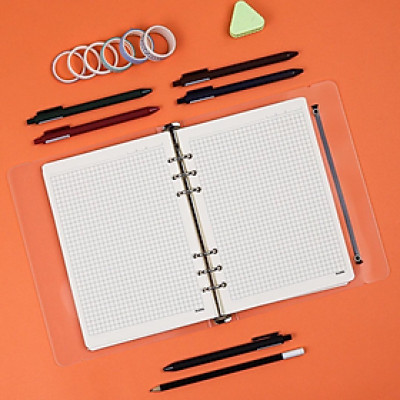 Sổ Caro file Binder kẹp còng A5 - 100 tờ