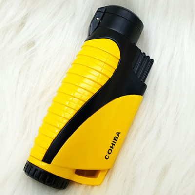 Vỏ Hộp Quẹt Bật Lửa Khò 3 Tia  COB-399 Kèm Đục I Ga Tiện Lợi Đẹp Độc Lạ - Dùng Gas Cao Cấp