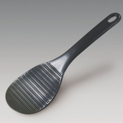 Combo bát nhựa tròn họa tiết trái tim 390ml + Muôi xới cơm chống dính 22cm - nội địa Nhật Bản