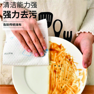 Sử dụng 1500 - 2000 lần, Tờ Khăn Vải Lau Đa Năng, Lau Bếp, Lau Chén Bát - Có Thể Tái Sử Dụng - Siêu Thấm Hút