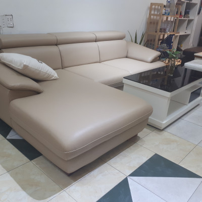 Bộ Sofa Cao Cấp Mini Chung Cư - Ghế salon Đẹp Sang Trọng - Góc L Phải