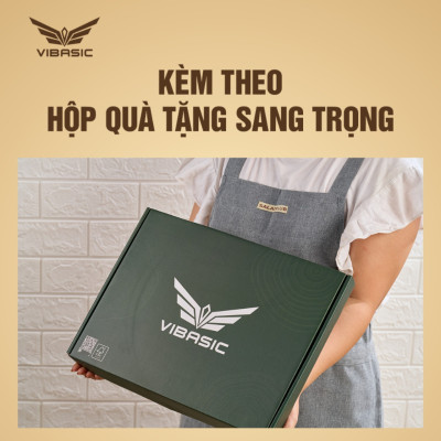 Thớt gỗ tần bì cao cấp chính hãng tiêu chuẩn quốc tế vibasic 35x25x2.7cm cắt thái đa năng, có móc treo