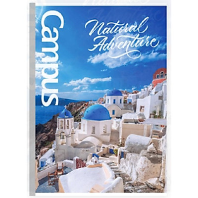 [COMBO 10 CUỐN] Vở  Adventure 80 Trang (Dòng Kẻ Ngang Có chấm