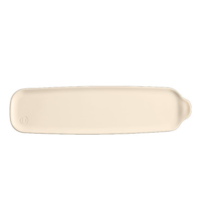 Đĩa Khai Vị Cỡ Dài Emile Henry EH025003 42x11 cm Màu Kem Hàng chính hãng
