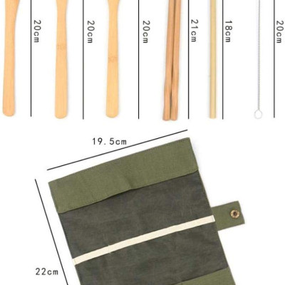 Bộ Sản Phẩm Bằng Tre GreenHand -  Hàng chính hãng Thân Thiện Môi Trường