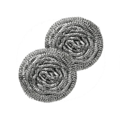 Combo cây kéo cắt gà cao cấp Nikken Mate + 2 búi cọ xoong nồi 30g - made in Japan