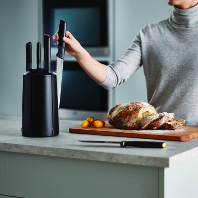 Joseph Joseph - Bộ dao cao cấp Elevate Knives 5-piece Carousel Set 000719