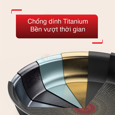 Chảo xào Tefal Primary 28cm E3091904 - Hàng chính hãng