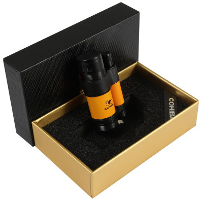 Vỏ Hột Quẹt Bật Lửa Khò 3 Tia Kiêm Đục  COB127 Đẹp Độc Lạ Lửa Khò Mạnh Mẽ - Dùng Gas Cao Cấp