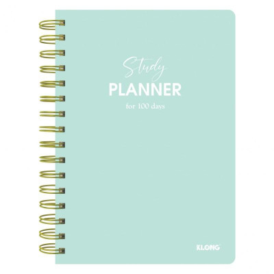 Sổ kế hoạch học tập Study Planner KLONG A5 160 trang 120/76; MS: 946