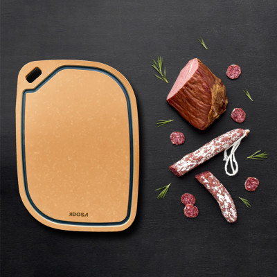 Thớt sạch sợi gỗ tự nhiên JIDOSA JD3830, an toàn, chống trầy xước , chống cong vênh dùng được trong máy rửa chén đa năng