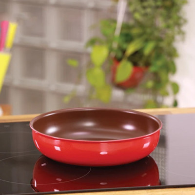 Chảo chiên Miris cán rời 26cm (Đỏ)