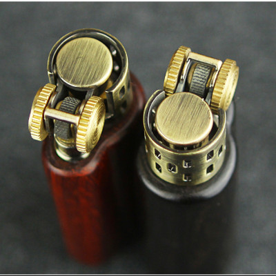 Vỏ Hột Quẹt Bật Lửa Zorro Z537G Ốp Gỗ Thiết Kế Mới Đẹp Độc Lạ - Dùng Xăng Bấc Đá Cao Cấp