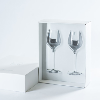 Bộ 2 ly pha lê uống vang Premium One RONA 380 ml Slovakia Czech Republic