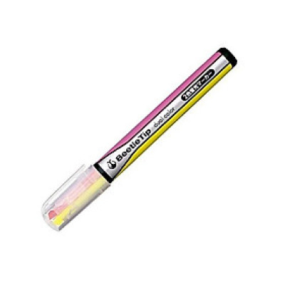 Bút Đánh Dấu 02 Đầu Pm-L303-1-1P Màu Vàng & Hồng Kokuyo