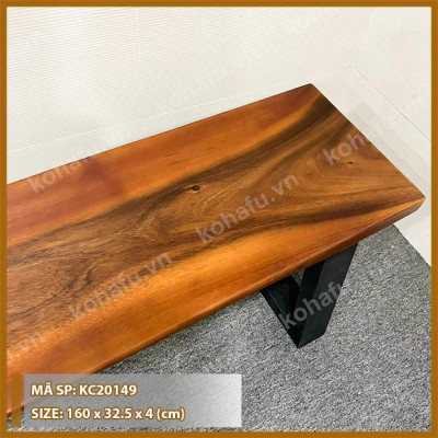 BĂNG GHẾ DÀI GỖ ME TÂY CỰC CHẤT