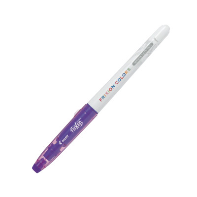 Combo Pilot 25: 2 Bút Dạ Quang Xóa Được Frixion Colors Màu Tím + 1 Bút Dạ Quang Spotliter Xanh Dương