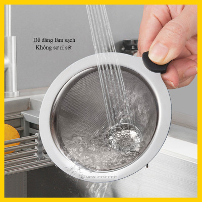 Phễu V60 Bằng Thép Hình Nón (Pour over)