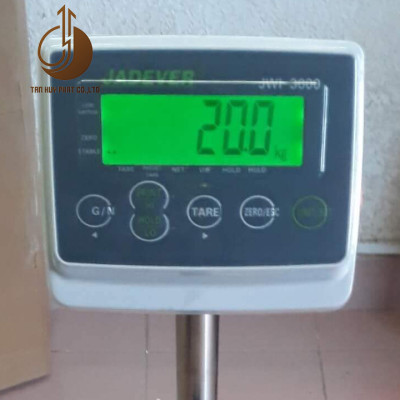 Cân Bàn Điện Tử JWI-3000 - Mặt Bàn Cân 400x500MM
