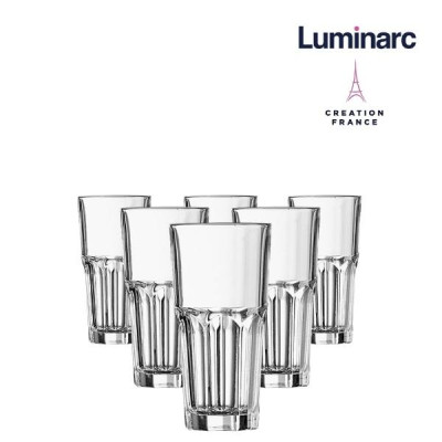 Ly Cao Uống Nước Thủy Tinh Luminarc Granity 310ML & 360ML - bộ 6 ly - G3654 & G3655