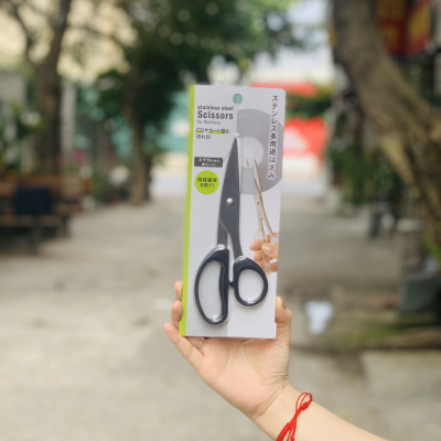 Bộ 3 cây kéo đa năng cao cấp Nhật Bản Echo Metal 18cm lưỡi kéo bằng thép không gỉ sắc bén & bền bỉ