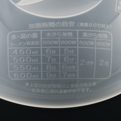 Combo 02  Bát hâm nóng thức ăn trong lò vi sóng 1200ml - Hàng nội địa Nhật Bản