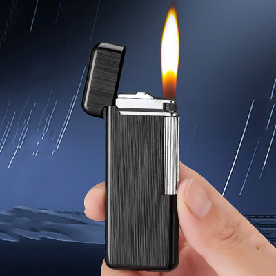 Hột Quẹt Bật Lửa Gas Đá XF805 Siêu Mỏng Nhẹ Thiết Kế Restro Sang Trọng Lịch Lãm - Nhiều Màu