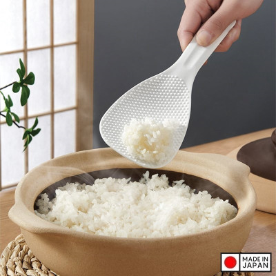 MUÔI XỚI CƠM ION BẠC KHÁNG KHUẨN AG+ SIÊU CHỐNG DÍNH NAKAYA - HÀNG NỘI ĐỊA NHẬT BẢN