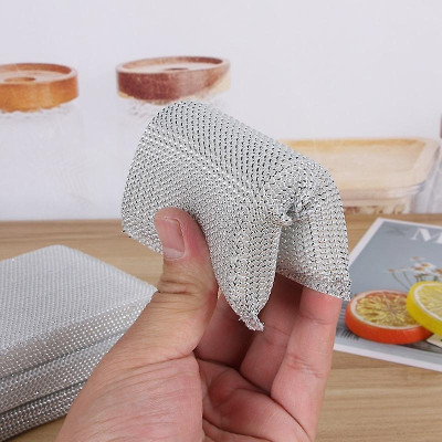 Set 03 miếng cọ rửa bọc lưới bằng nhôm Seiwa Pro - Hàng Nội Địa Nhật Bản