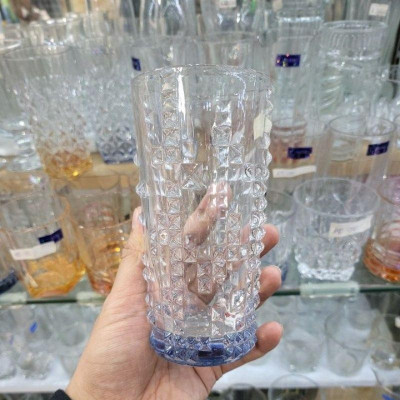 Bộ Cốc Thuỷ Tinh Cao Cấp (1 Bộ 6 Chiếc) , Hoạ Tiết Đa Dạng Phong Phú, Đẳng Cấp Chịu Nhiệt