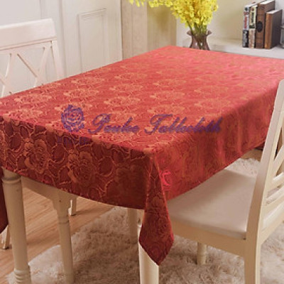 (Tặng 1 lót phần ăn 30x45 cm) Khăn trải bàn PAULEE –WB-601L (135 x 180 cm) - chất liệu vải polyester