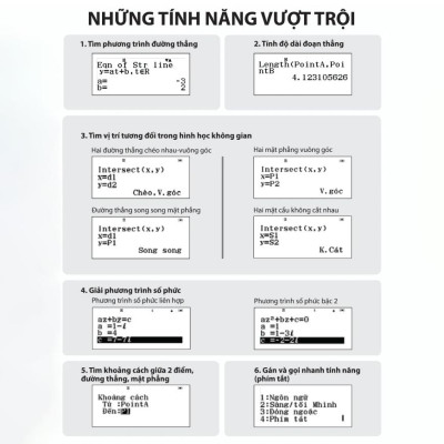 Máy Tính Khoa Học Flexio - Thiên Long Fx799VN - Màu Đen - Mẫu 2