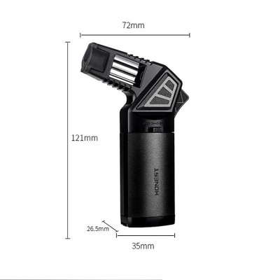 Vỏ Hột Quẹt Bật Lửa Khò Gas 1 Tia Để Bàn Cực Mạnh Honest BCZ-489