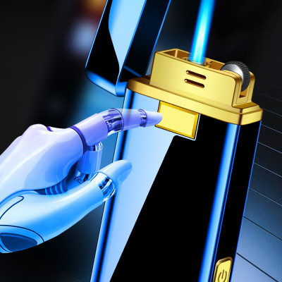 Vỏ Hột Quẹt Bật Lửa Gas JD-509 Khò 1 Tia 2 Chế Độ Lửa Kiêm Đèn Pin Chiếu Sáng Tiện Lợi - Nhiều Màu