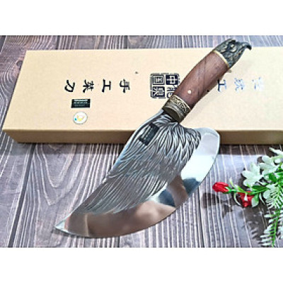 DAO BẾP - DAO THÁI CẮT HOA VĂN KHÂU ĐỒNG MÃ  A4 DT159 NT topcomshop vn