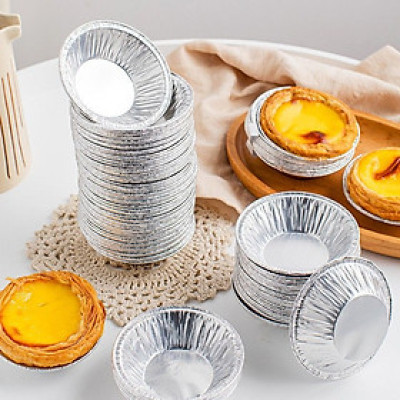 Combo 250 chén  giấy bạc lót khuôn nướng bánh , hàu Tart trứng , bát đựng gia vị , nước chấm tiện lợi , khả năng chịu nhiệt cao chống dầu và chống bám bẩn , dễ tháo khuôn , an toàn và hợp vệ sinh