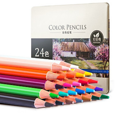 Bút Chì Màu Gốc Dầu Cao Cấp Deli  6565/6566/6567/6568