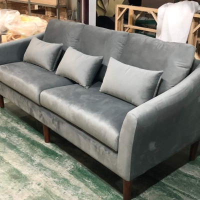 Sofa băng Juno Sofa 1m8 tặng kèm gối 