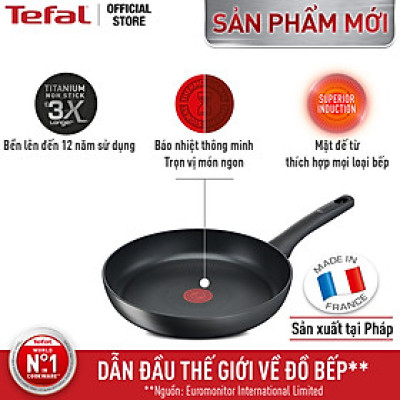 Chảo chiên chống dính đáy từ Tefal Ultimate 26cm, dùng cho mọi loại bếp - Sản xuất tại Pháp - Hàng chính hãng